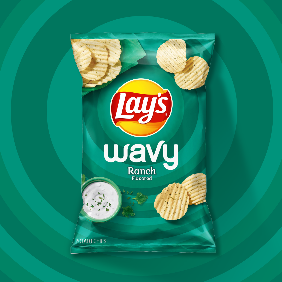 LAY'S® Wavy Ranch Flavored Potato Chips