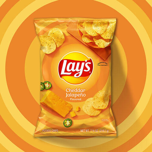 LAY'S® Cheddar Jalapeño Flavored Potato Chips