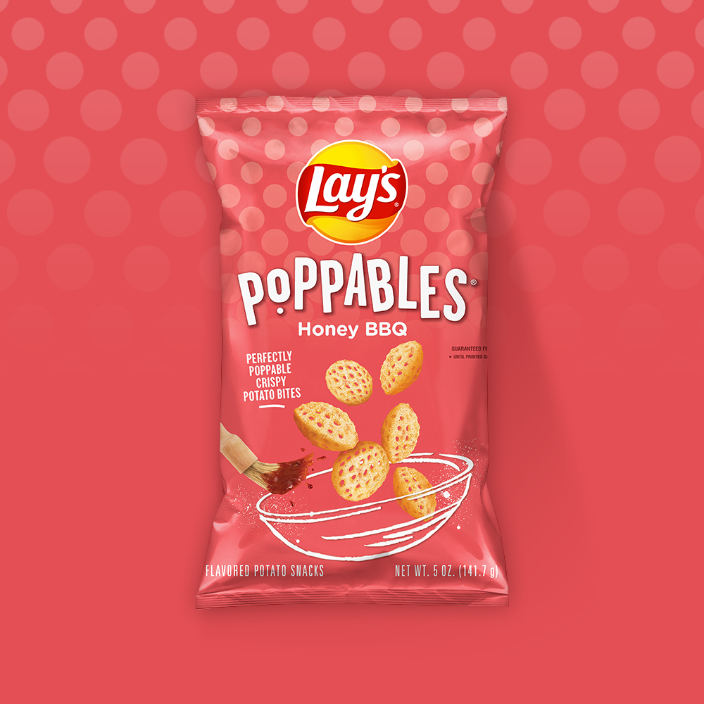 LAY'S® Poppables® Honey BBQ Flavored Potato Snacks