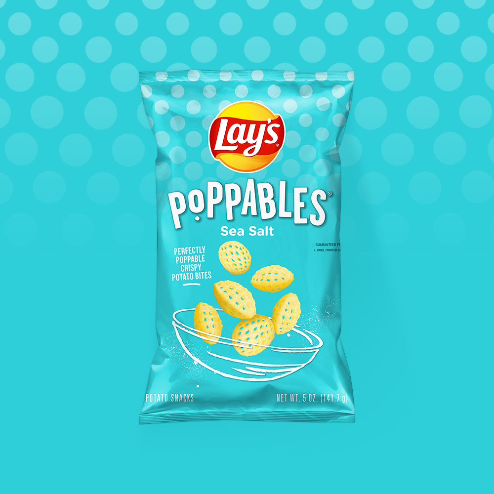 LAY'S® Poppables® Sea Salt Potato Snacks