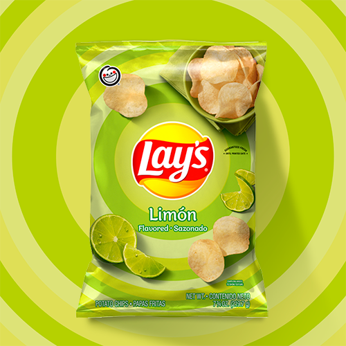 Papas fritas LAY'S® sabor limón