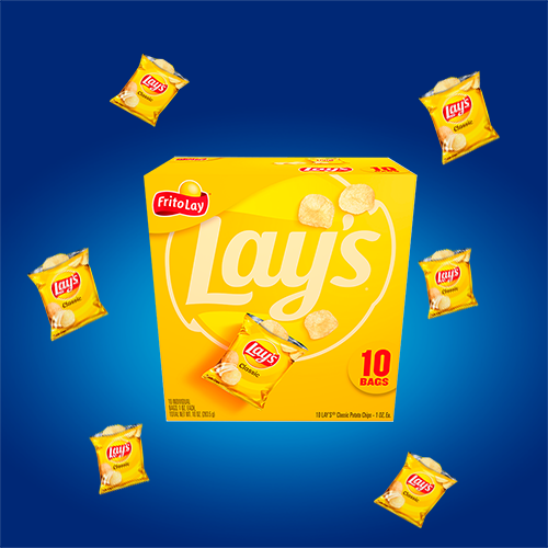 LAY'S® Classic Potato Chips 10 Multi-Pack